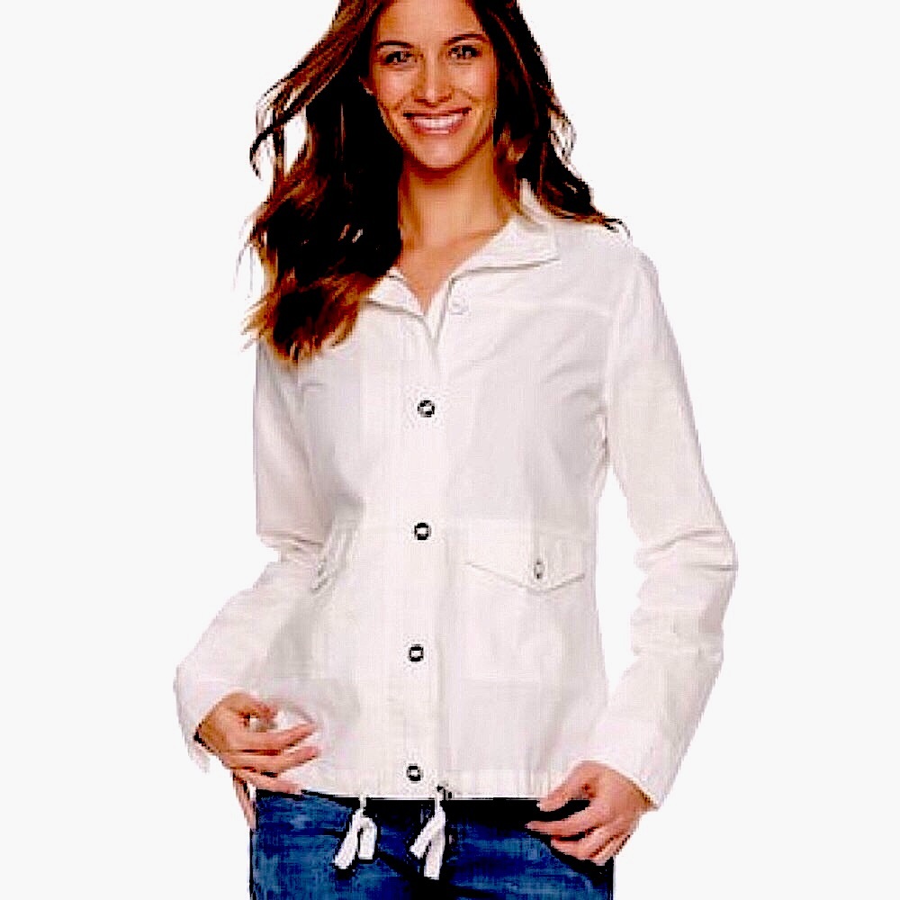 Sonoma Linen Blend Lightweight Jacket NWT